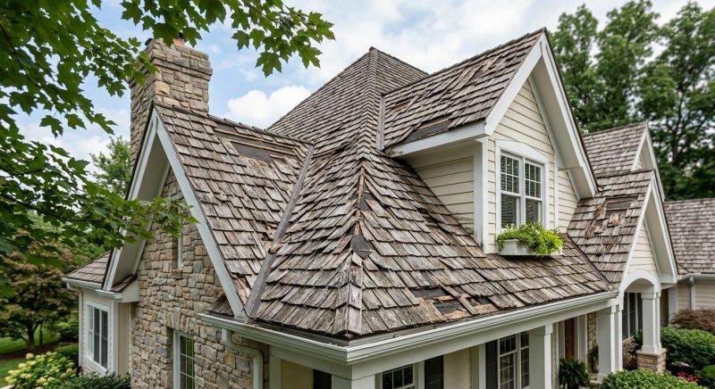 Wood Shake Roof Repair in Chardon, OH