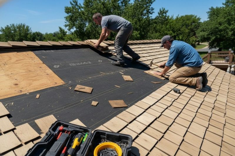 Wood Shake Roof Repair in Lake County, OH