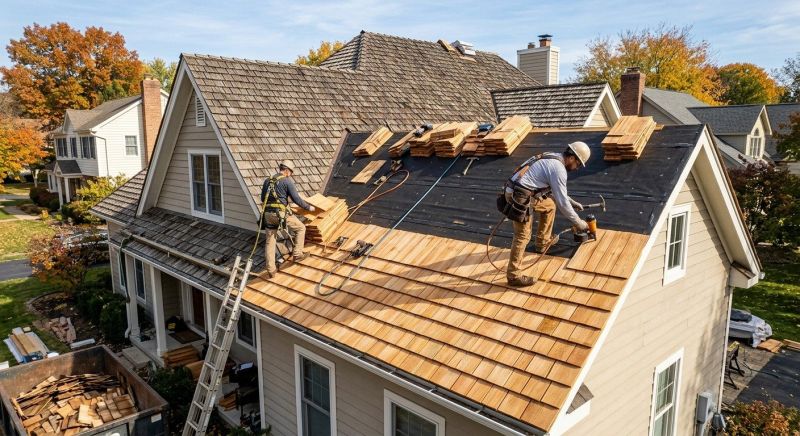 Wood Shake Roof Replacement in Euclid, OH