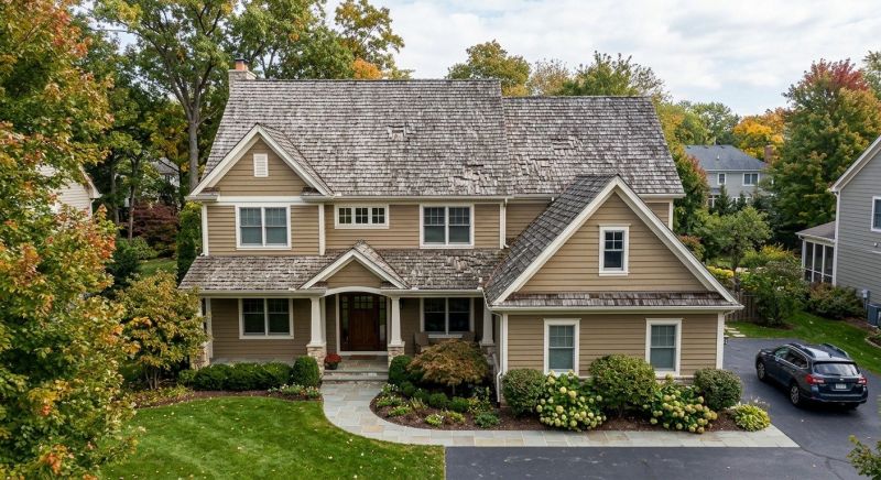 Wood Shingle Roof Replacement in Lake County, OH