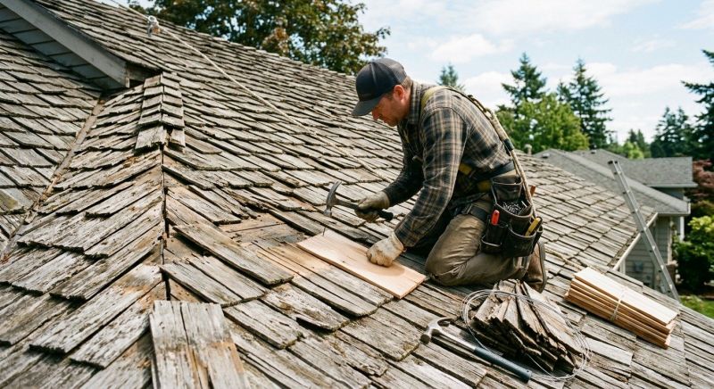 Wood Shingles Repair in Beachwood, OH