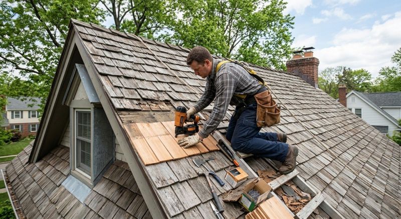 Wood Shingles Repair in Chesterland, OH