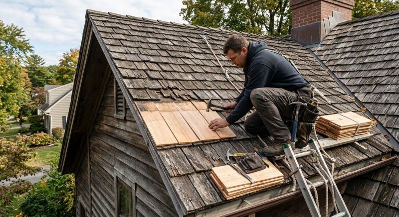 Wood Shingles Repair in Geauga County, OH